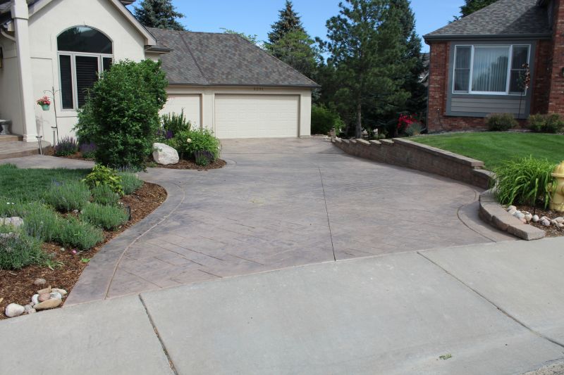Stamped Concrete Driveway Service