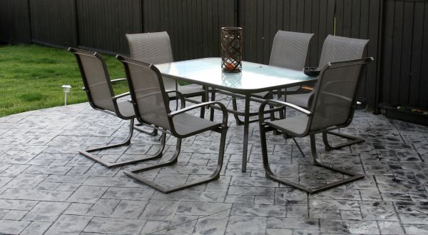 Cost of Backyard Concrete Stamping in Clayton